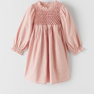 Zara dress smocked size 7